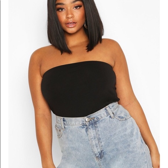 Boohoo Plus Tops - BooHoo Plus Size Tube Top Set #URFABDEALS